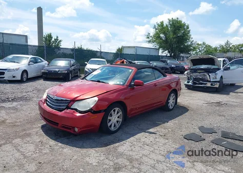 2008 Chrysler Sebring Touring из США, поврежденный, VIN 1C3LC55R78N691183